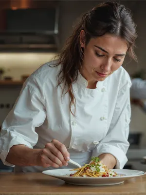 Chef cooking